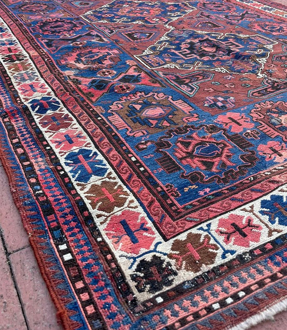 Antique Caucasian Sumak 4'10 x 8'7