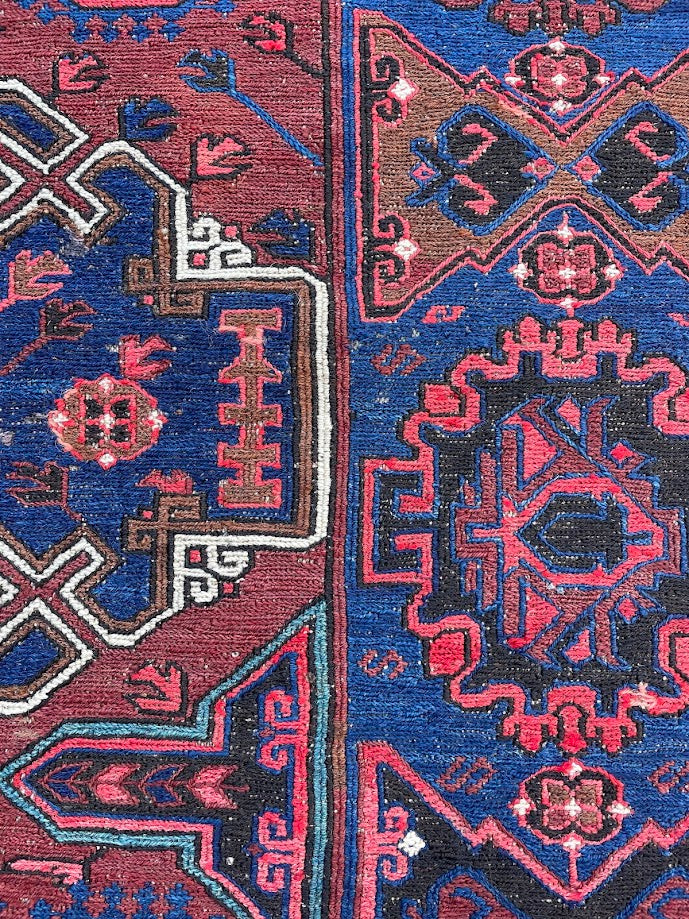 Antique Caucasian Sumak 4'10 x 8'7