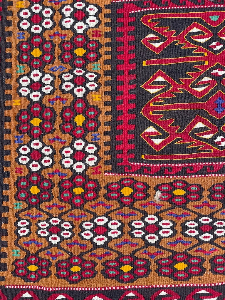 Turkish Esme Dowry Kilim 7'5 x 14'3