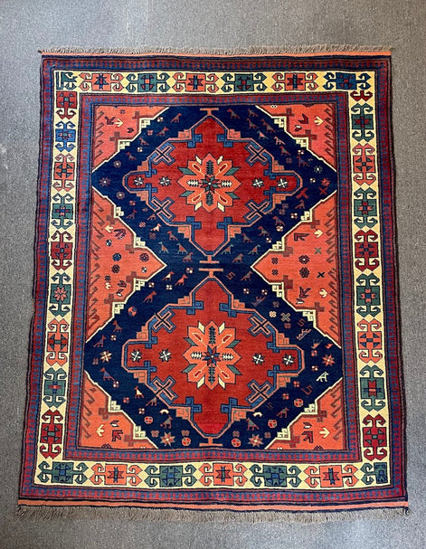 Pakistani Kazak 4'11 x 6'2