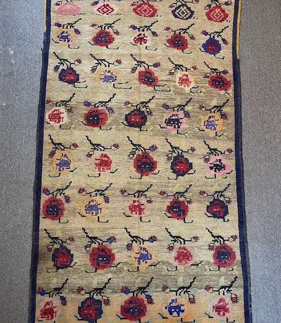 Turkish Abstract Floral 4'6 x 7'10