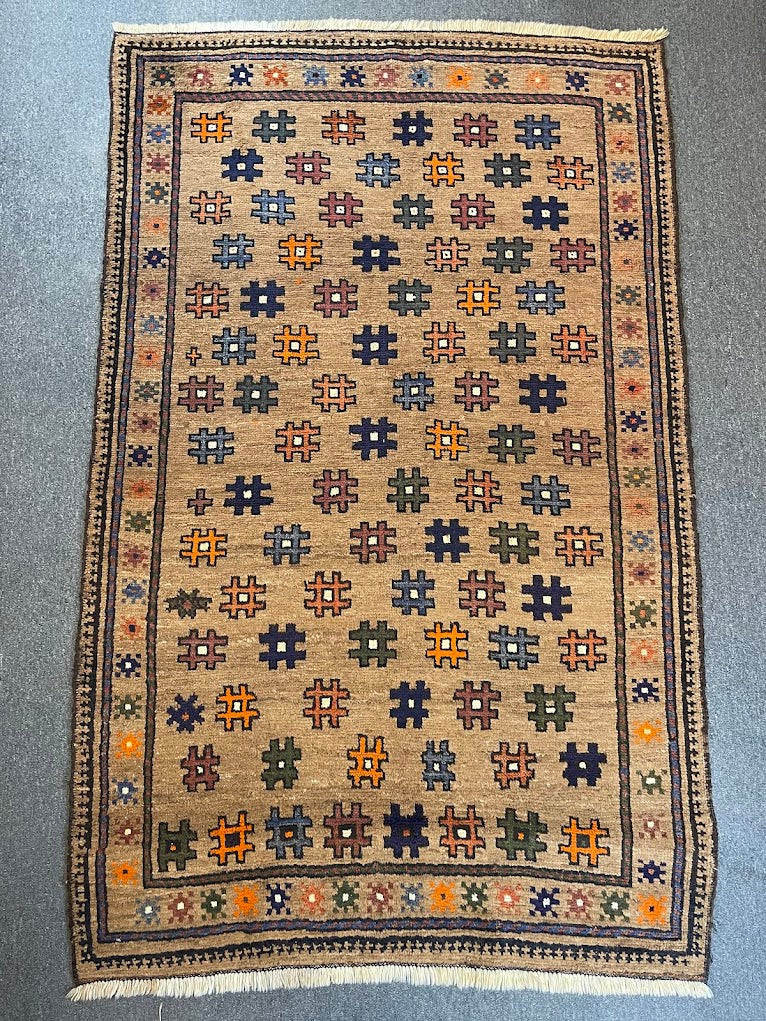 Afghan Baluch 4'5 x 7'1