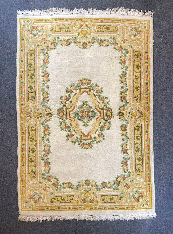 Chinese Floral 4'1 x 5'11