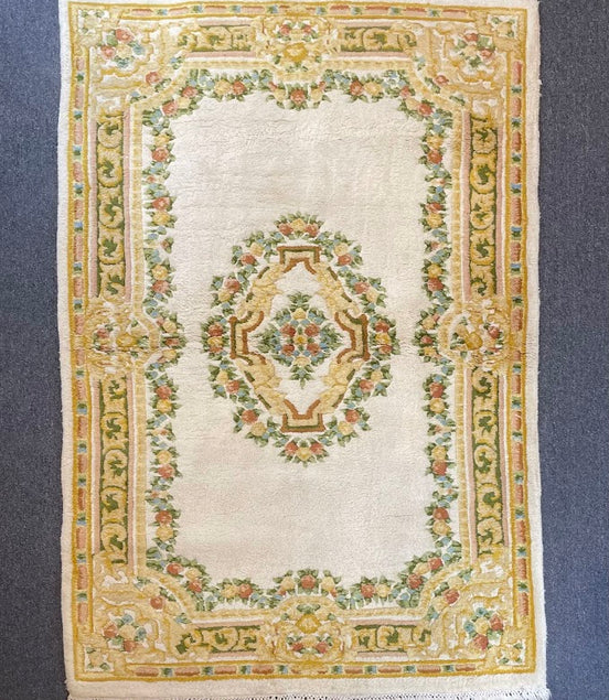 Chinese Floral 4'1 x 5'11