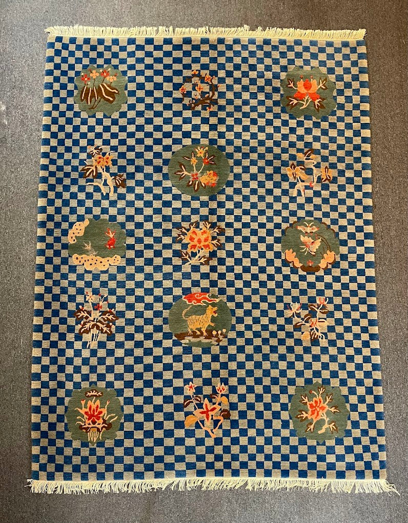 Tibetan Contemporary 5'0 x 6'9