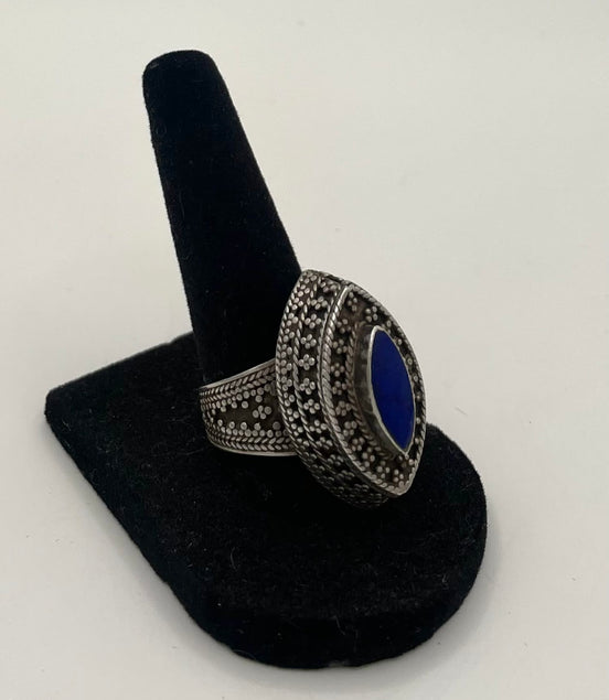 Antique Afghan Lapis Lazuli Ring