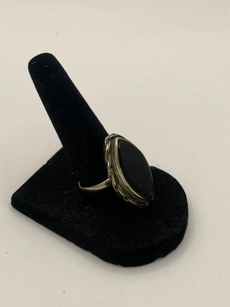 Antique Afghan Onyx Silver Ring