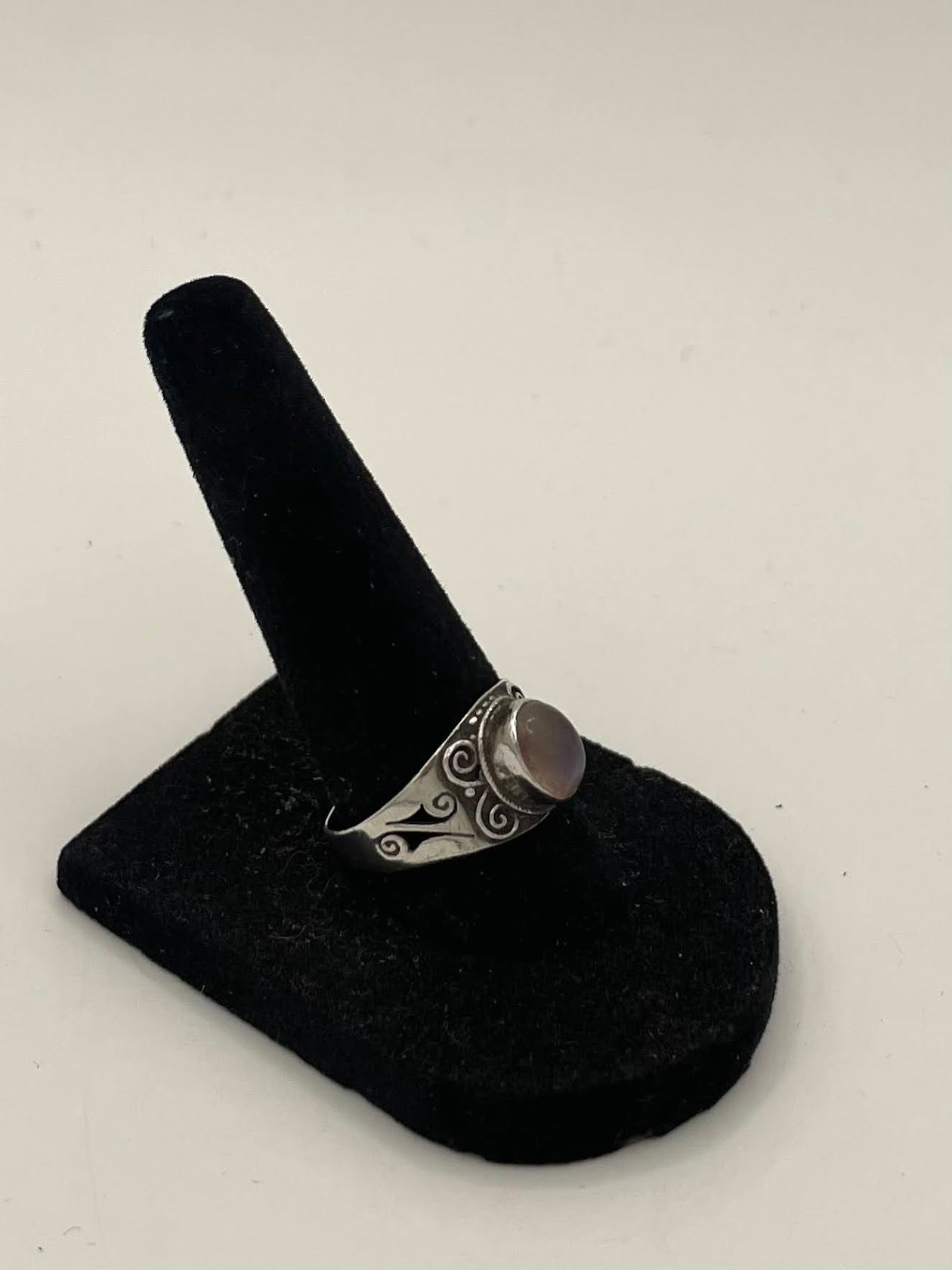 Moonstone Silver Ring