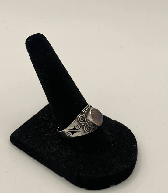 Moonstone Silver Ring