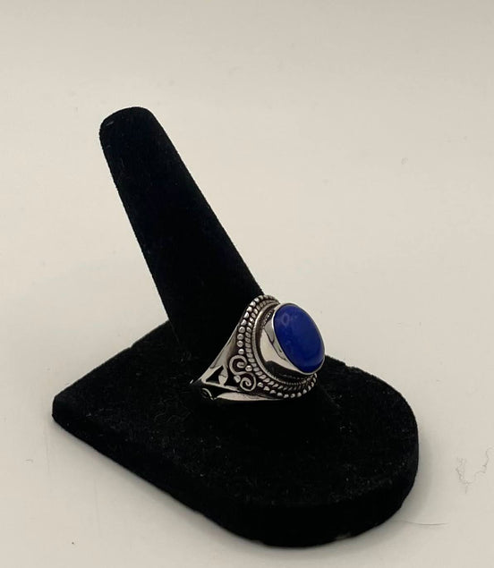 Lapis Lazuli Silver Ring