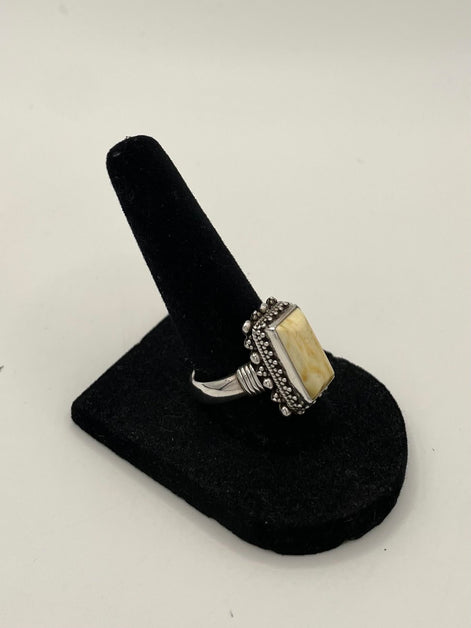 Jasper Silver Ring