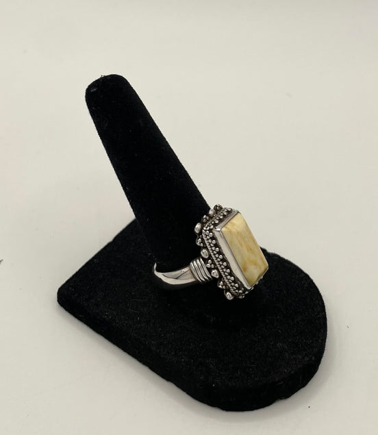 Jasper Silver Ring