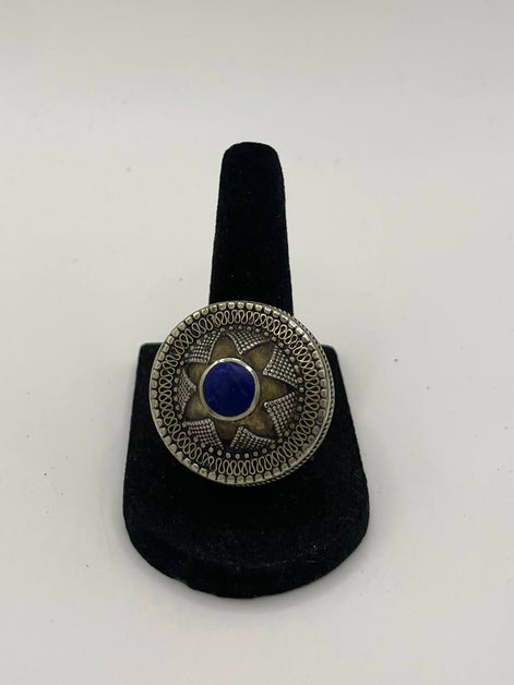 Lapis Lazuli Silver Ring