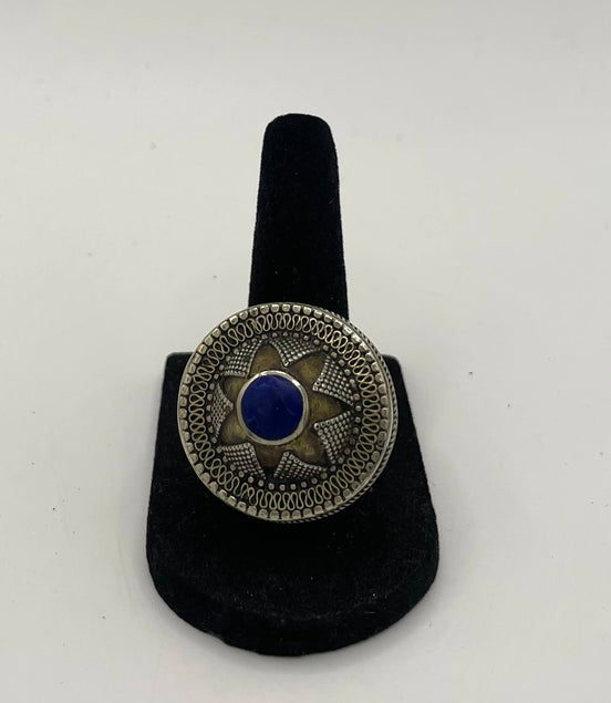 Lapis Lazuli Silver Ring