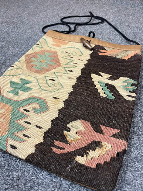 Turkish Kilim Purse - Large