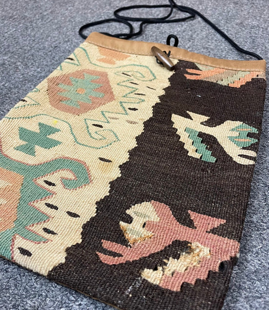 Turkish Kilim Purse - Large