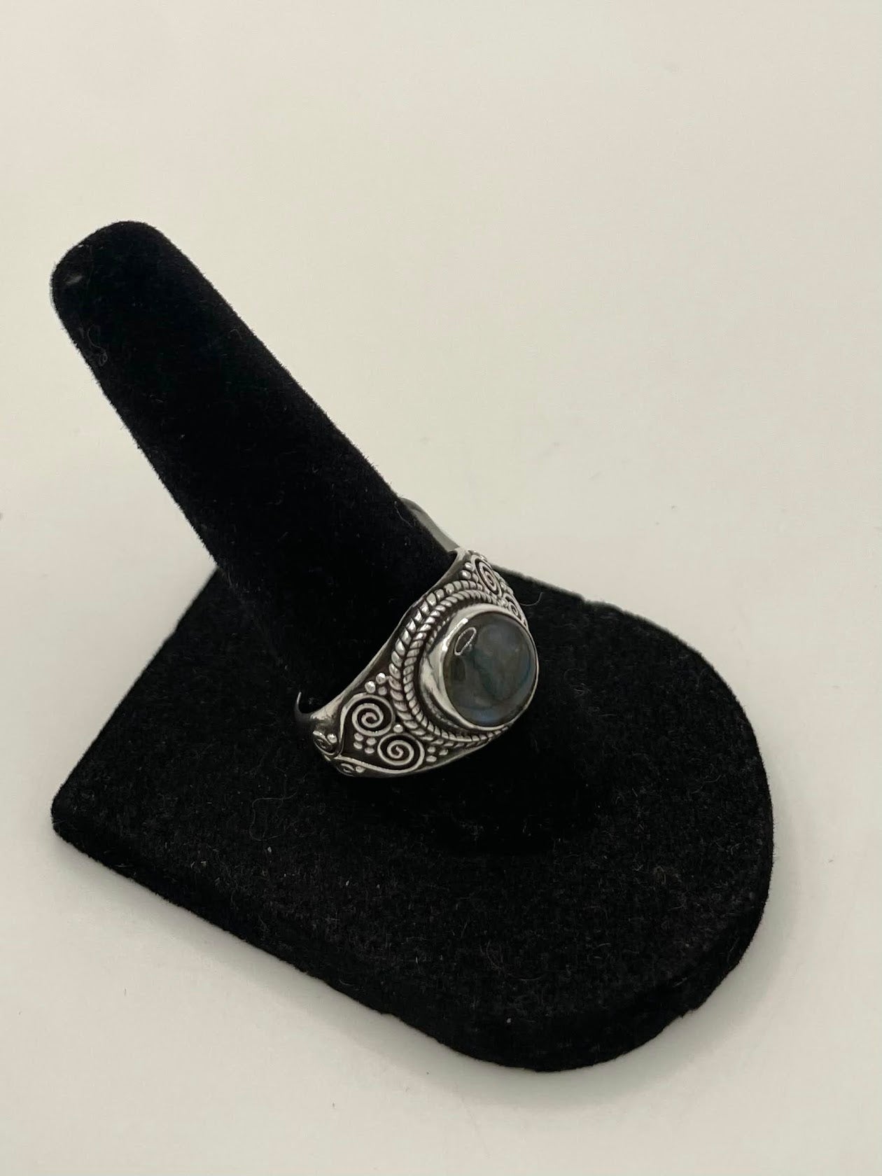 Labrodorite Silver Ring