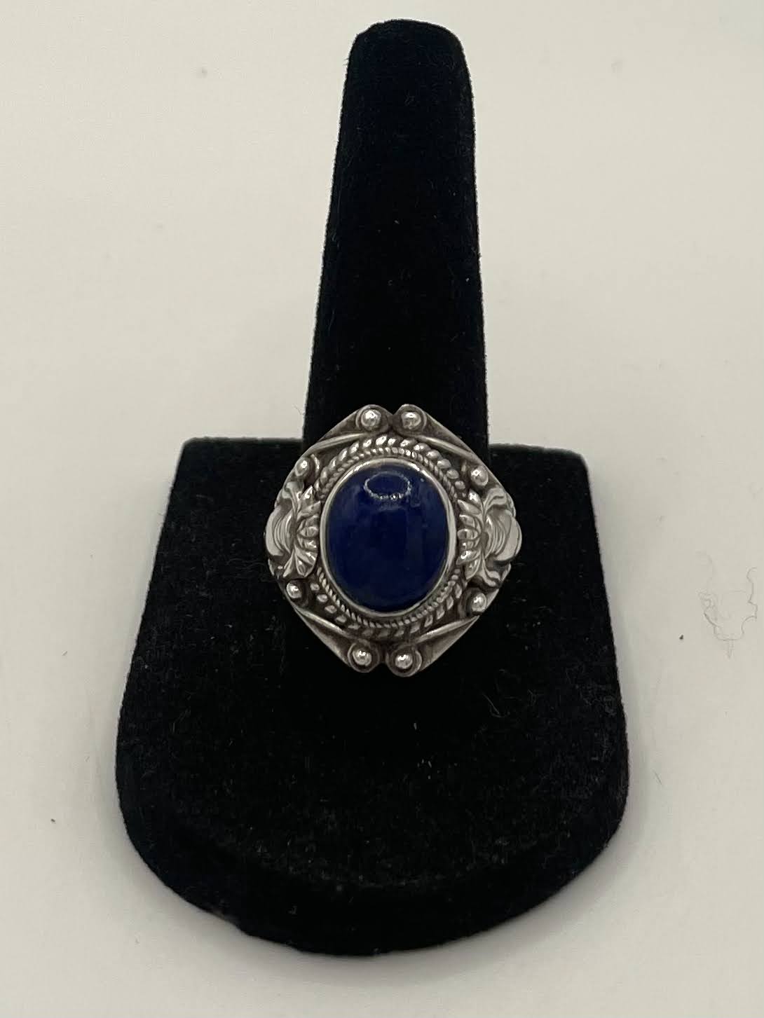 Lapis Lazuli Silver Ring