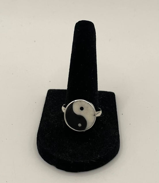 Ying Yang Silver Ring