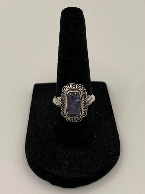 Amethyst Silver Ring
