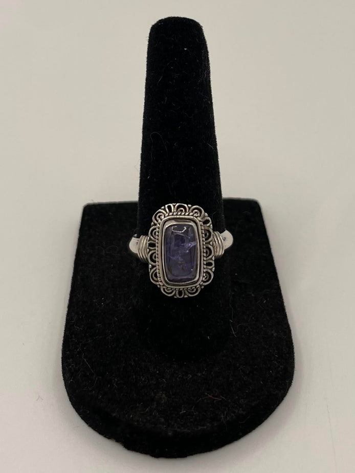 Amethyst Silver Ring
