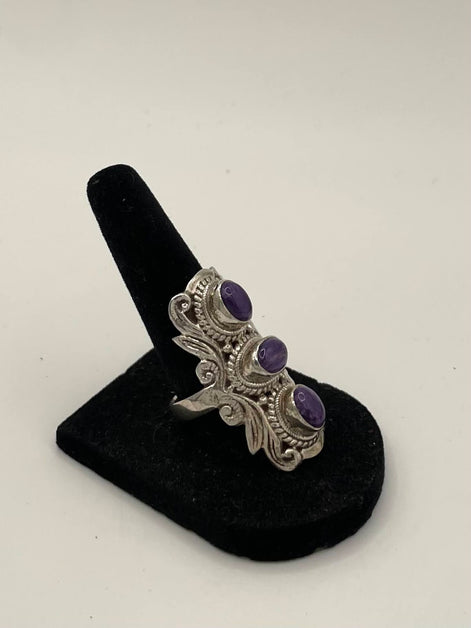 Cheroite Silver Ring