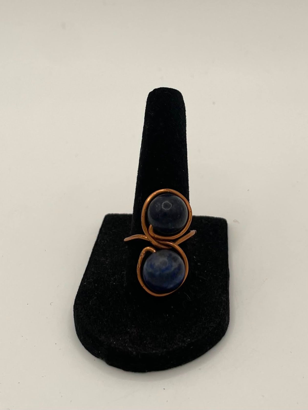 Agate Metal Wire Ring