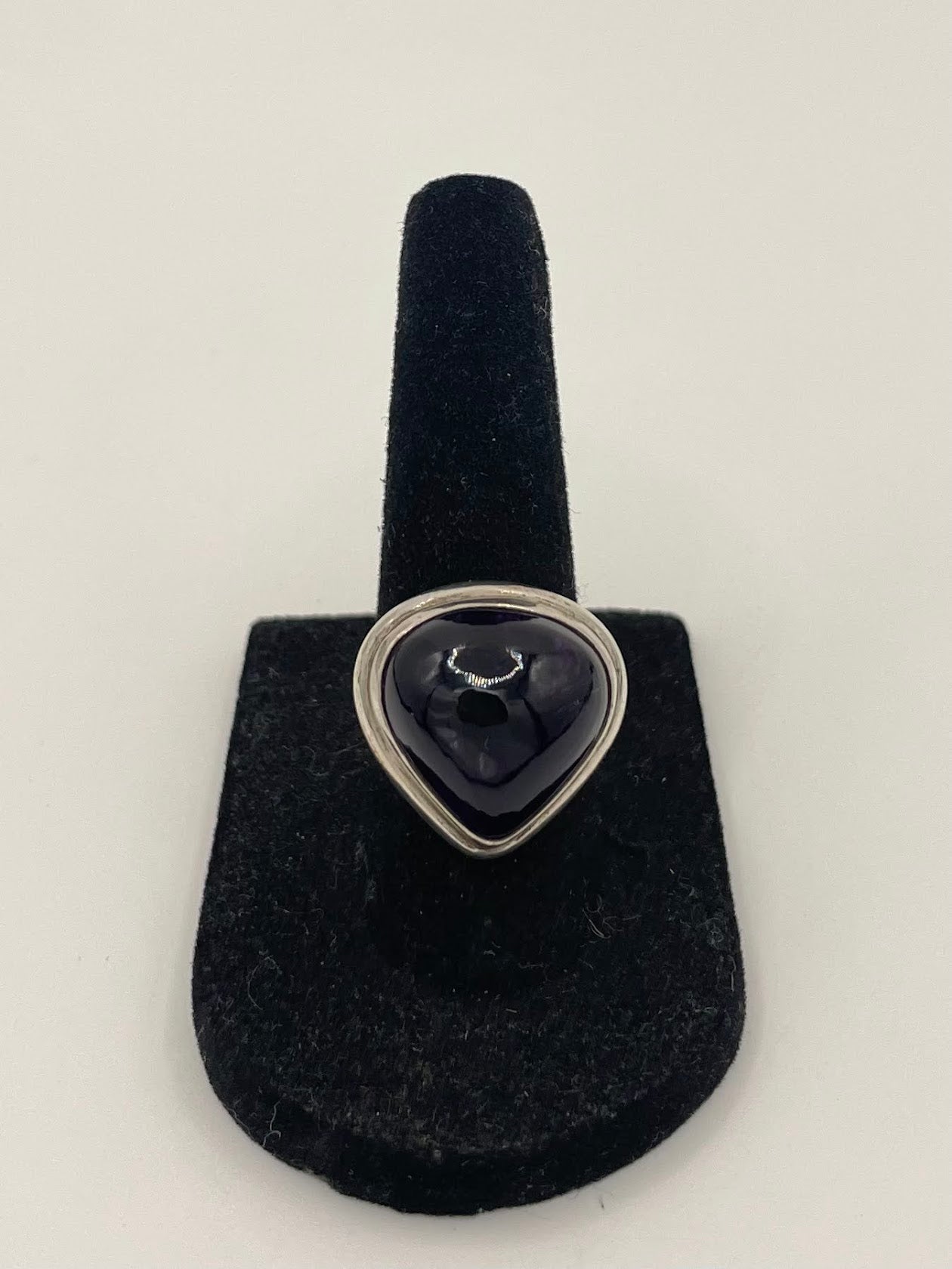 Amethyst Silver Ring