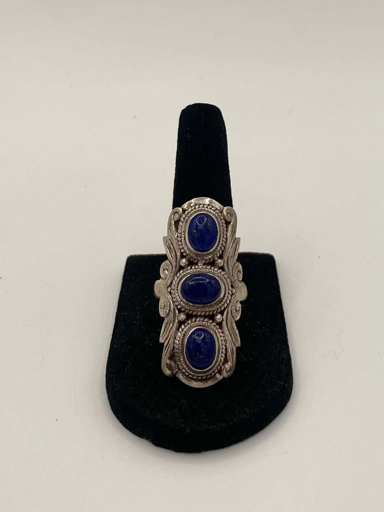 Lapis Lazuli Silver Ring