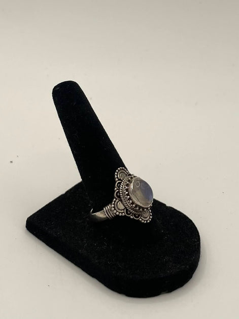 Moonstone Silver Ring