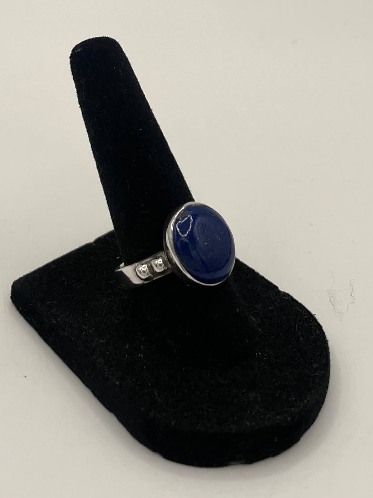 Lapis Lazuli Silver Ring