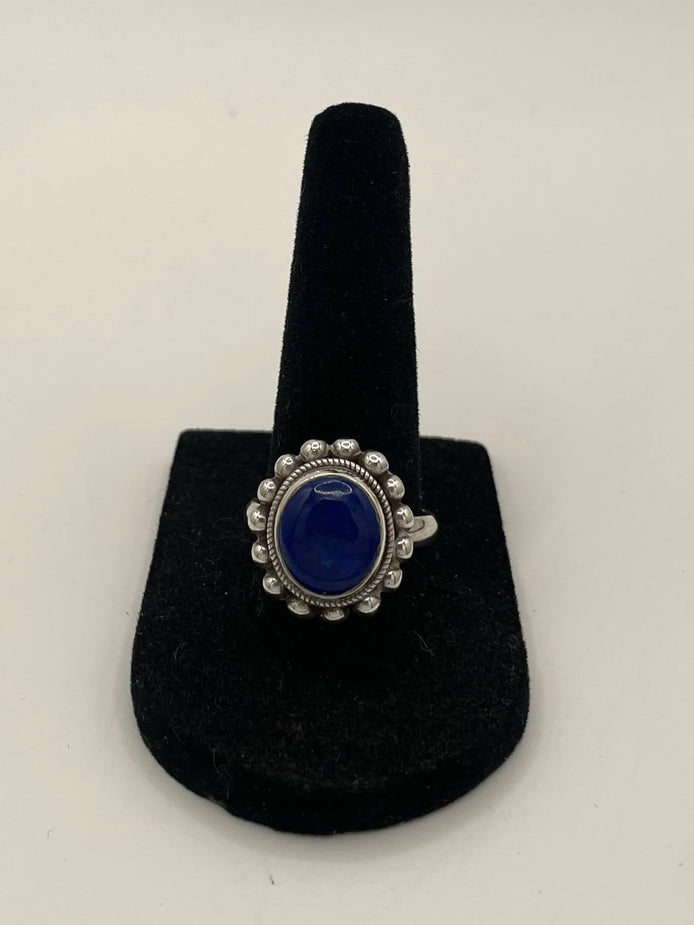 Lapis Lazuli Silver Ring