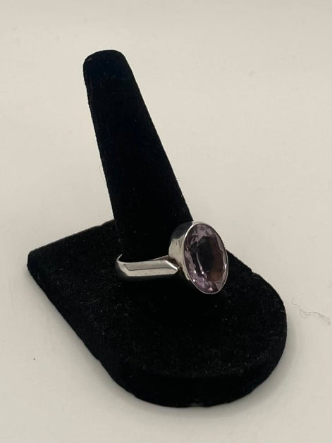 Amethyst Silver Ring