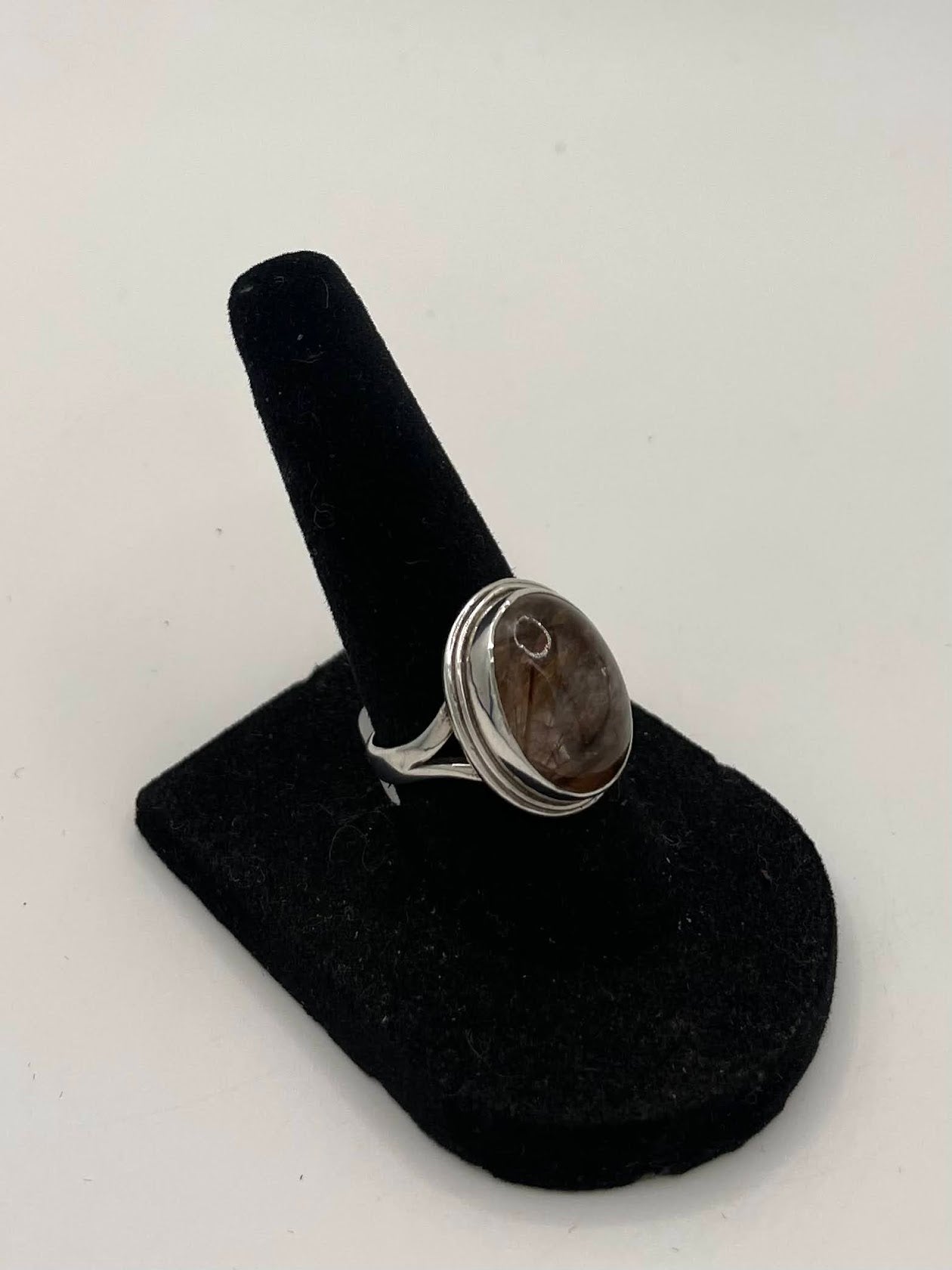 Quartz Silver Ring