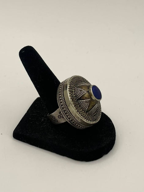 Lapis Lazuli Silver Ring