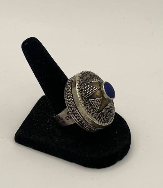 Lapis Lazuli Silver Ring