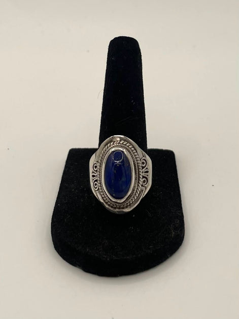 Lapis Lazuli Silver Ring