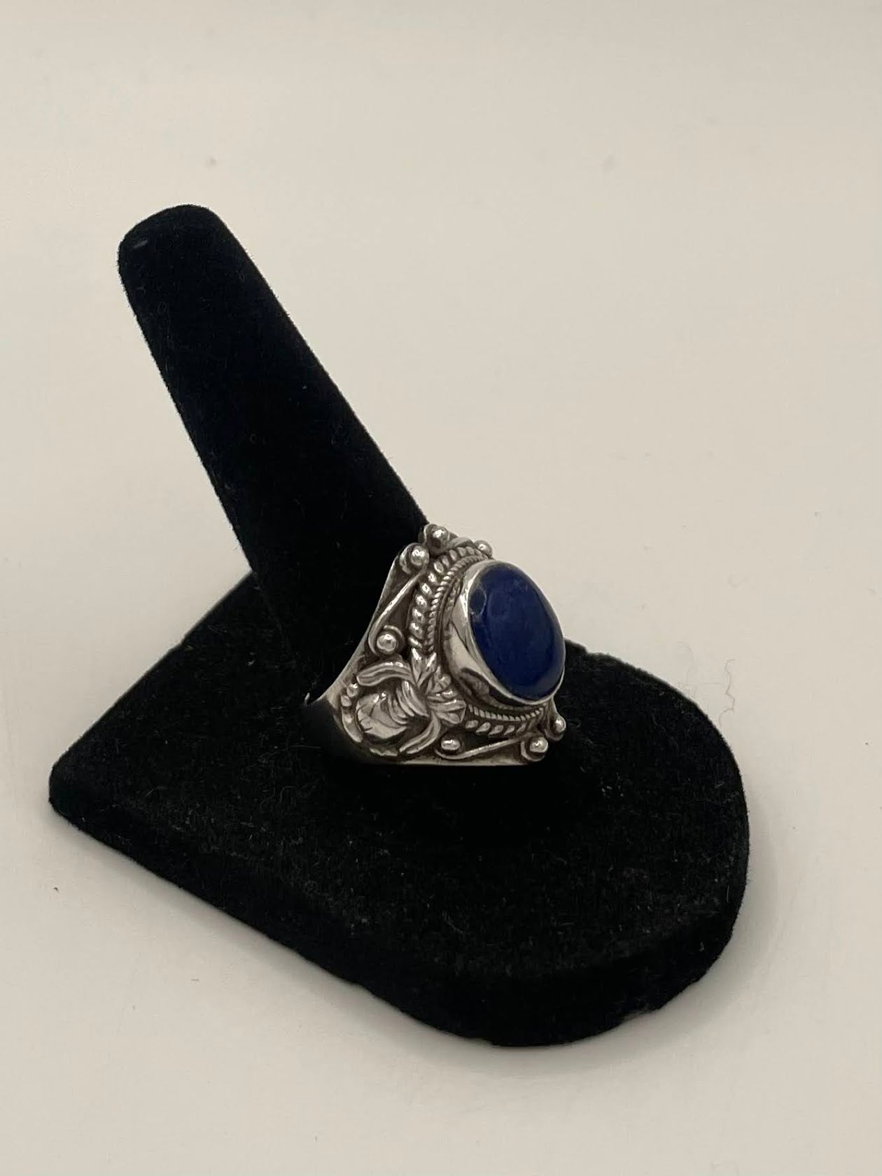 Lapis Lazuli Silver Ring