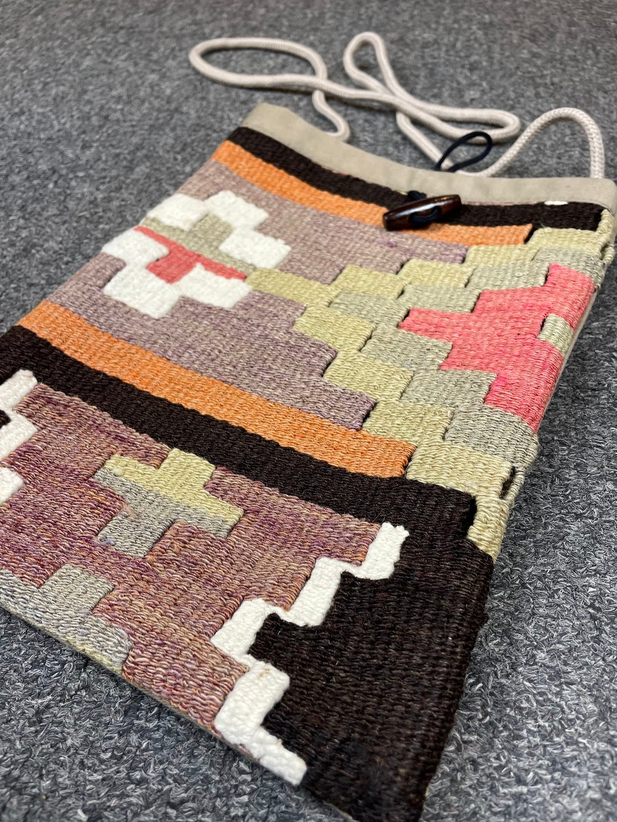 Turkish Kilim Purse-Medium