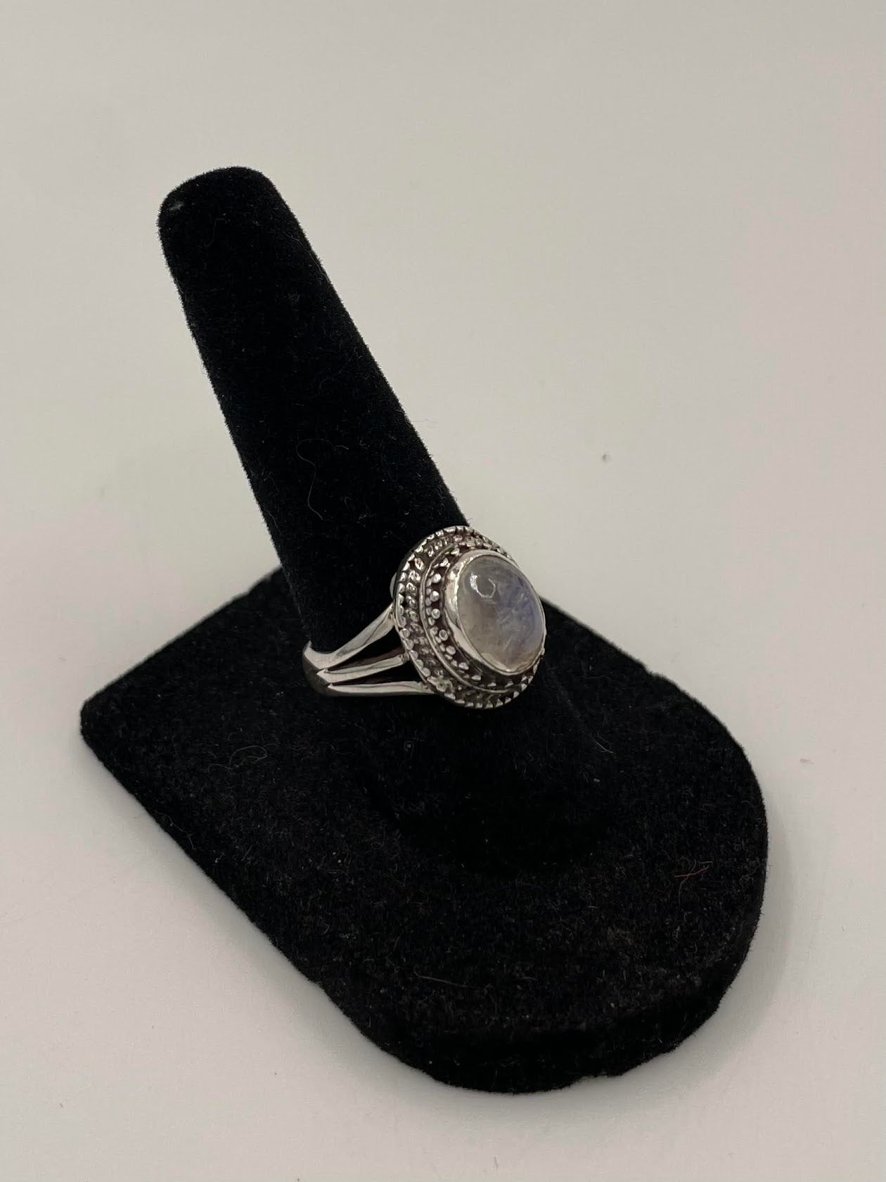 Moonstone Silver Ring