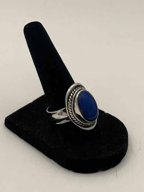 Lapis Lazuli Silver Ring