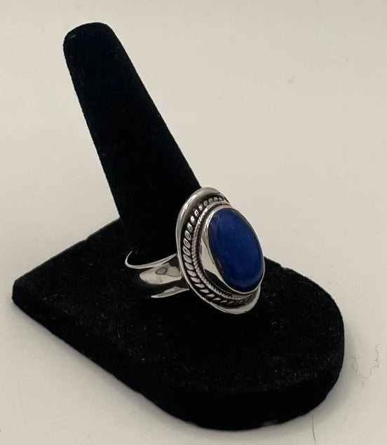 Lapis Lazuli Silver Ring