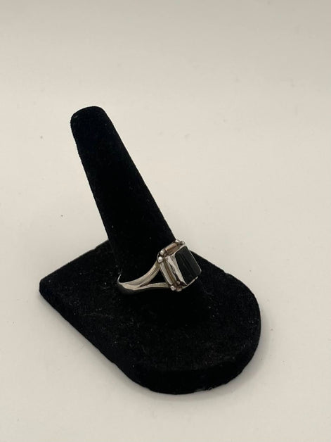 Onyx Silver Ring