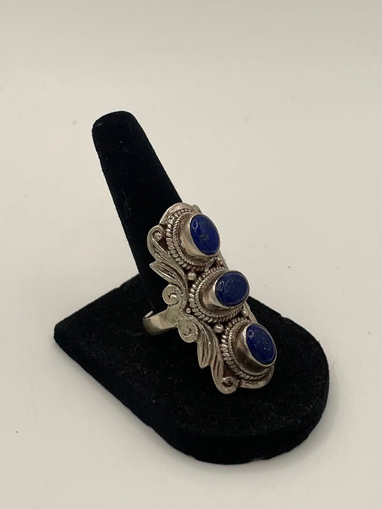 Lapis Lazuli Silver Ring