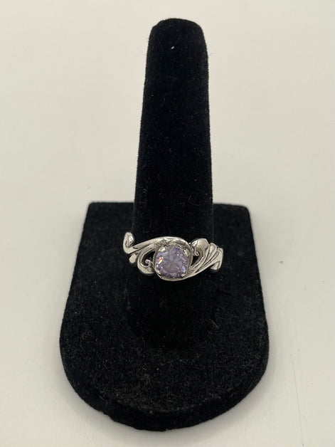 Amethyst Silver Ring