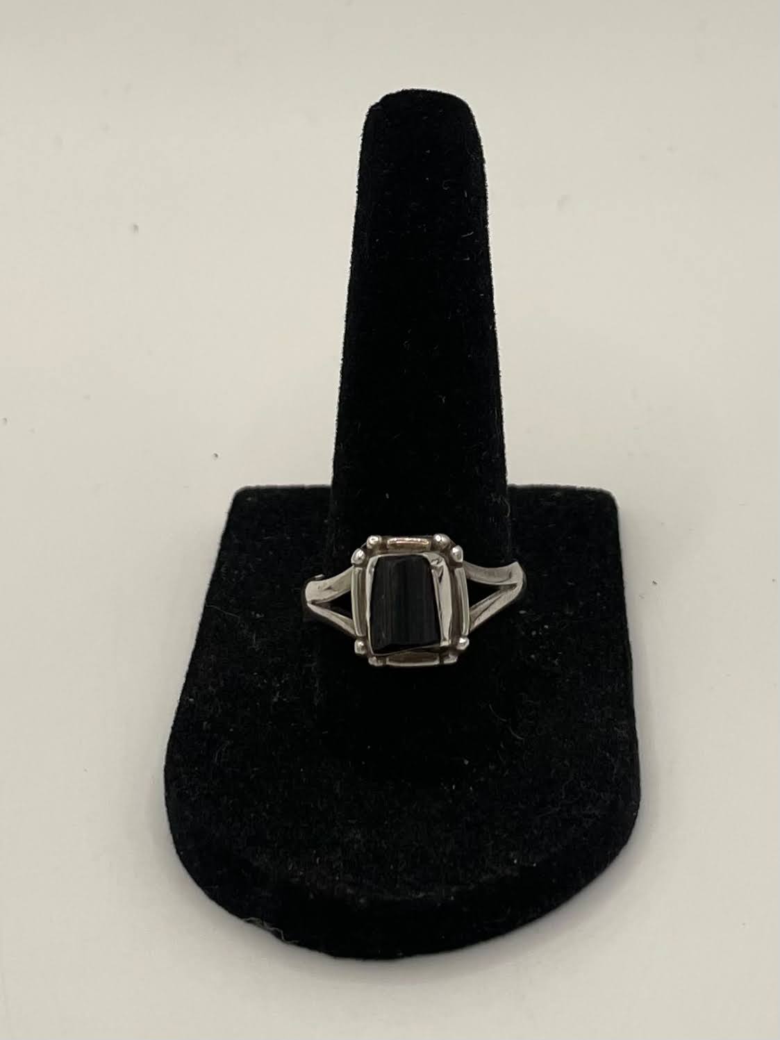Onyx Silver Ring