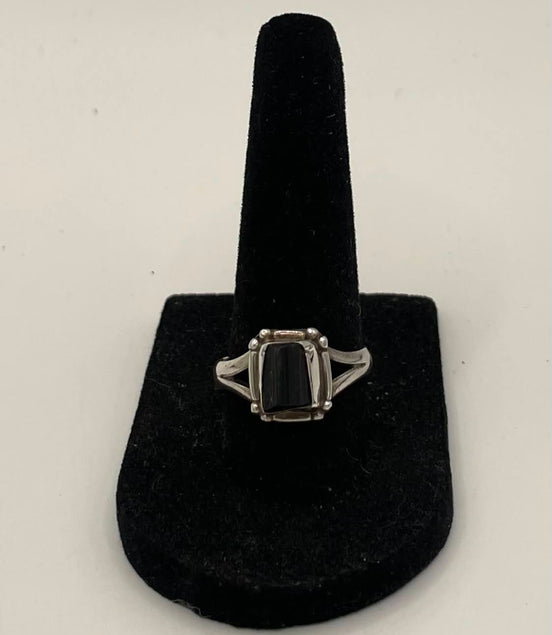Onyx Silver Ring