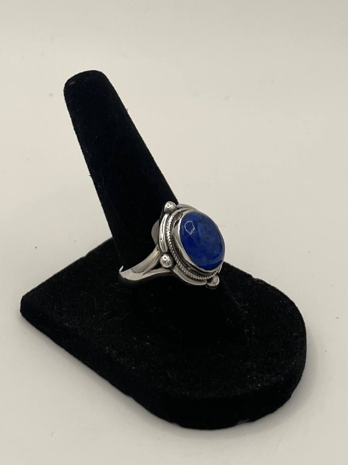 Lapis Lazuli Silver Ring