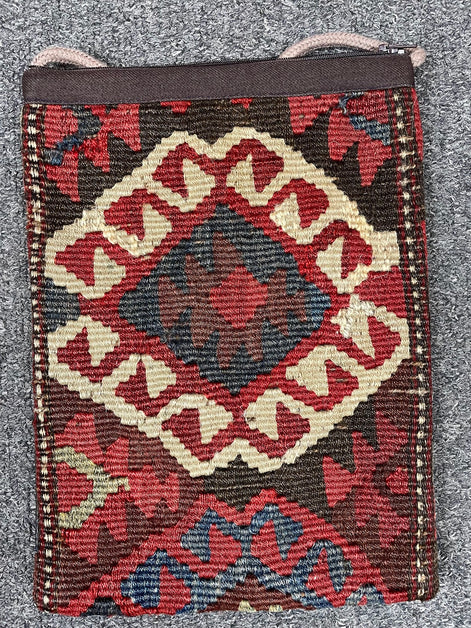 Turkish Kilim Purse - Medium