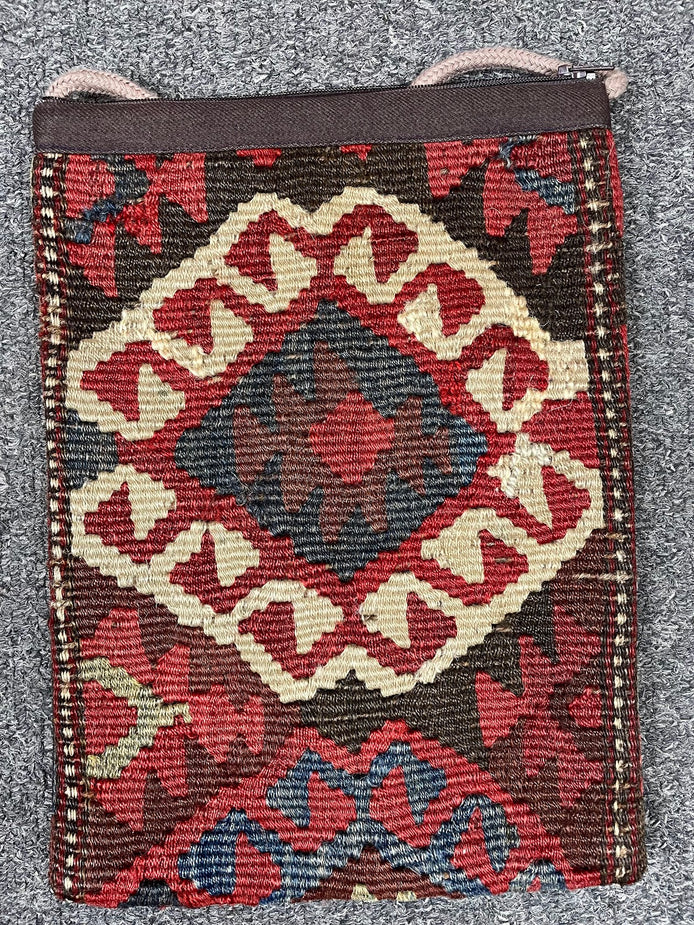 Turkish Kilim Purse - Medium